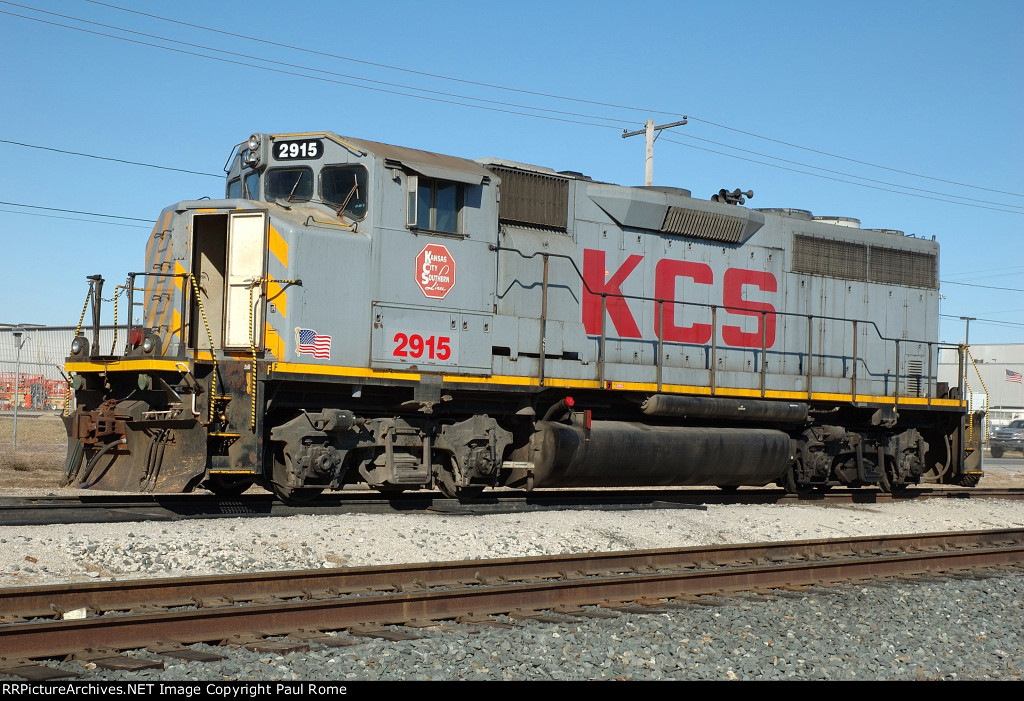 KCS 2915, EMD GP40-2LW ex CN